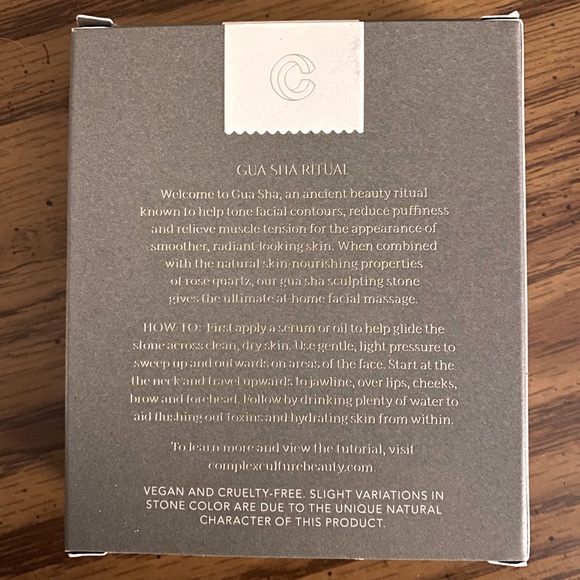 Complex Culture Rose Quartz Gua Sha (Sculpting Stone) - Picture 5 of 7